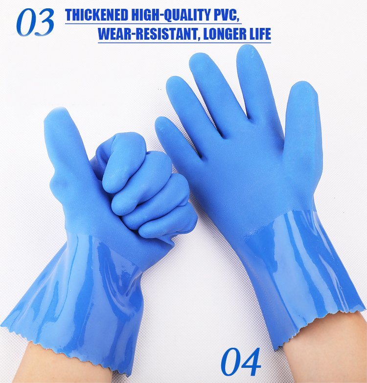 Gloves Work Mechanic Labor Insurance Gloves PVC Gloves