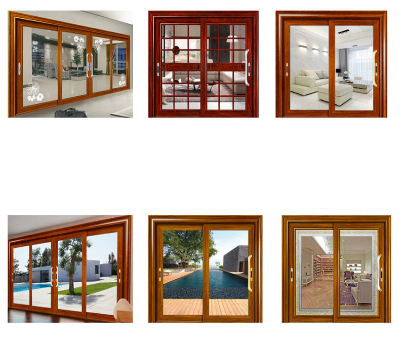 Aluminum Glass Patio Exterior Bifold Doors Double Glazing Aluminum Sliding Doors