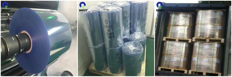 165mm PVC Blister Pack Film PVC Normal Blue Film