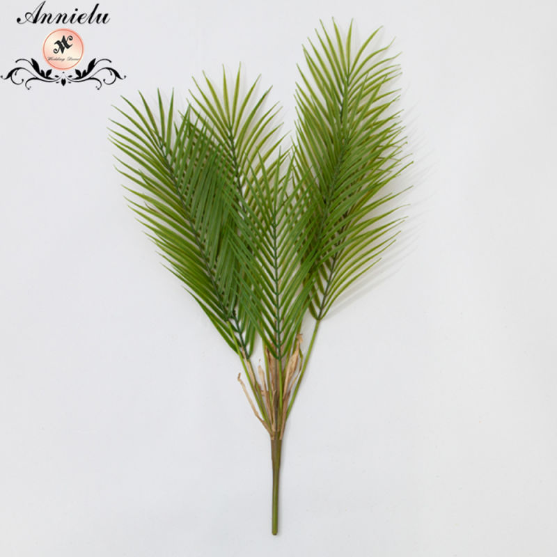 Decorative Artificial Leaves Green Palm Tree Leaf Artifical Plants