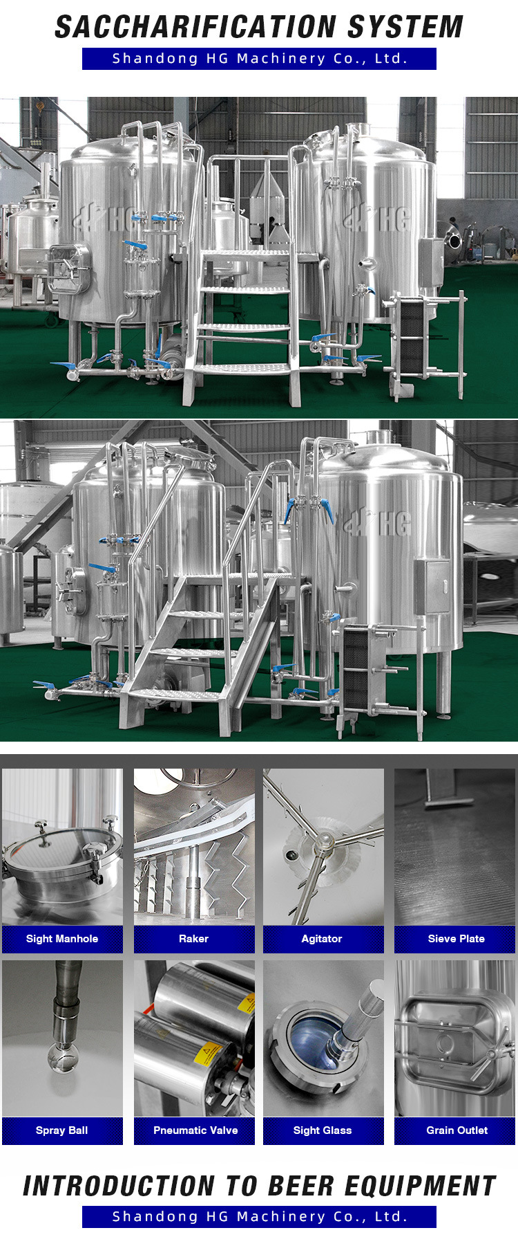 5bbl Beer Brewing Equipment Brewmaster Brewing Equipment Beer Brewery Equipment