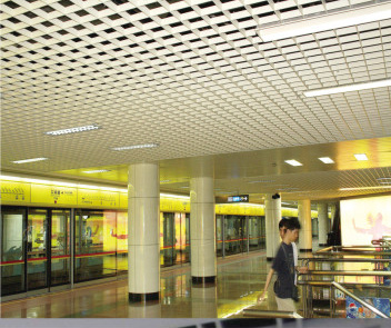 Aluminium Open Cell Panel Ceiling for Exterior & Interior Decoration