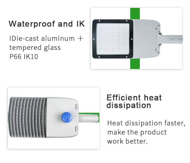 150W Good Quality Aluminum Waterproof IP66 Outdoor LED Street Light