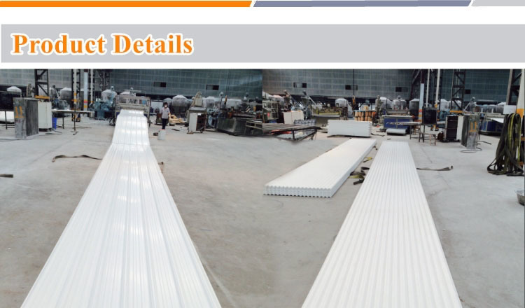 Anti-Impact PVC Coated Roofing Sheet for Green House