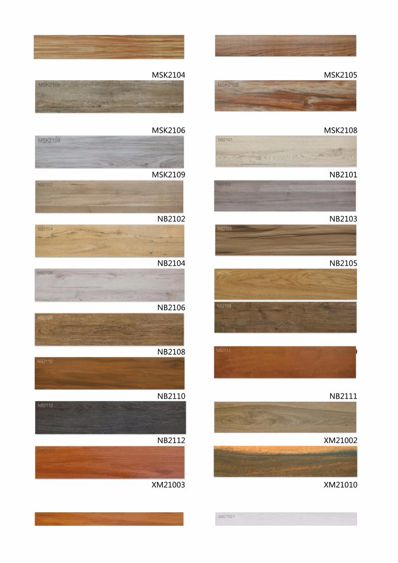 150X800mm Wood Look Ceramic Floor Tiles for Indoor Decoration