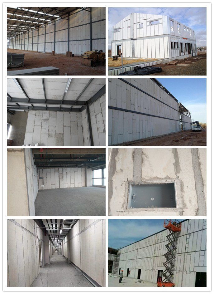 Cement Board Polyurethane Sandwich Panel Exterior Partition Wall Panel Building Supplies