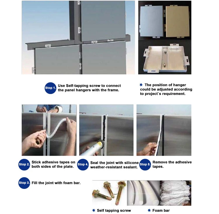 Powder/PVDF Coating Perforated Aluminum Wall Panel Perforate Aluminum Ceiling Panel