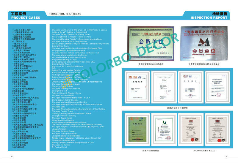 Parallelogram Wood Wool Acoustic Fire Resistant Panel