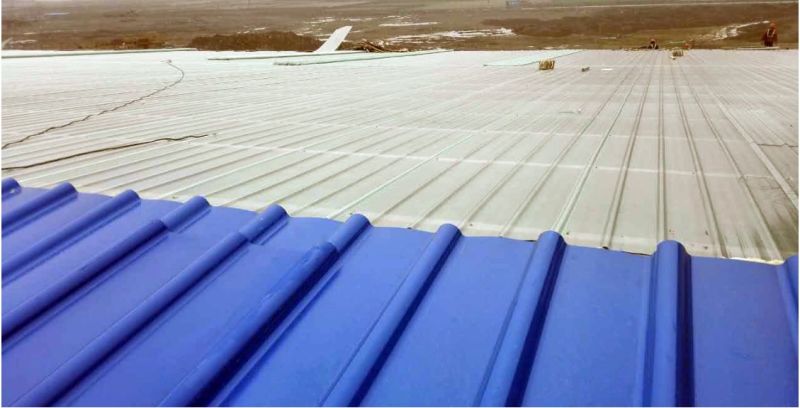 Colorful FRP Transparent Sunlight Roof Sheet in Different Sizes