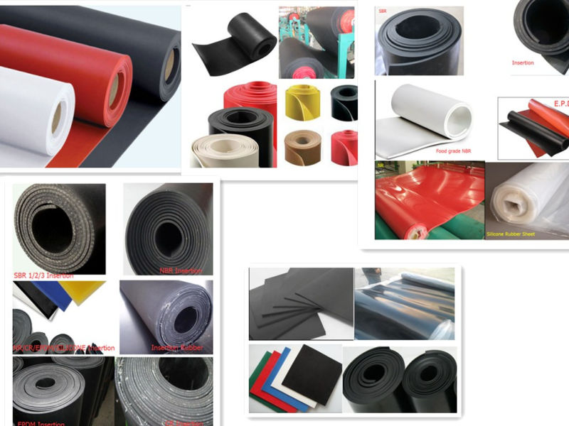 2mm Rubber Soling Sheet/Cloth Insertion Rubber Sheet