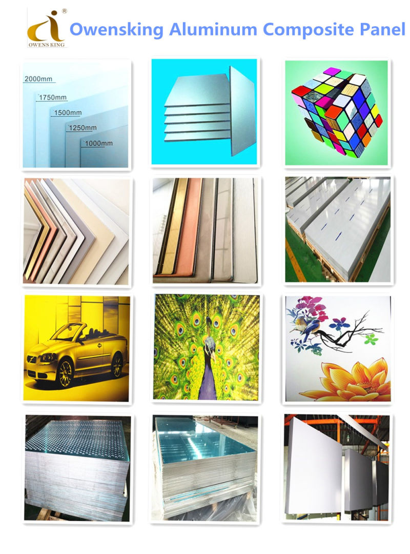 Advertising Board ACP Acm Printed Aluminium Composite Panel in Exterior or Interior