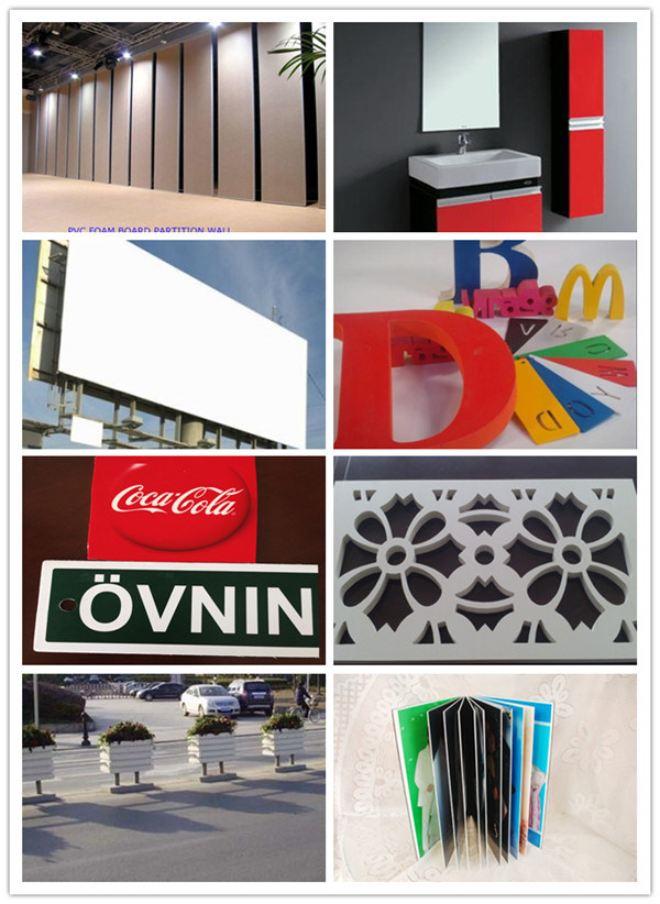 PVC Material and 1-30mm Thickness PVC Foam Board