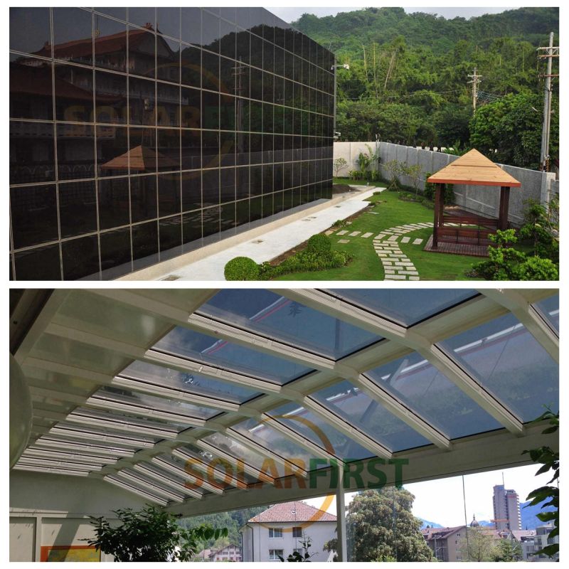 No Transparency Thin Film Solar Panel for BIPV