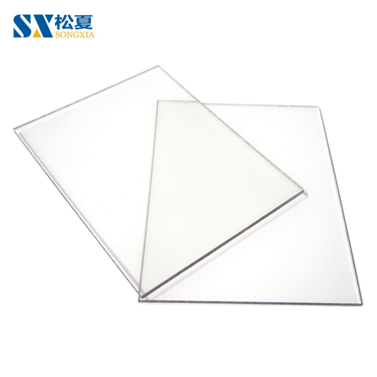 Flat Solid Plastic Polycarbonate Sheet Material Properties Dimensions Structure