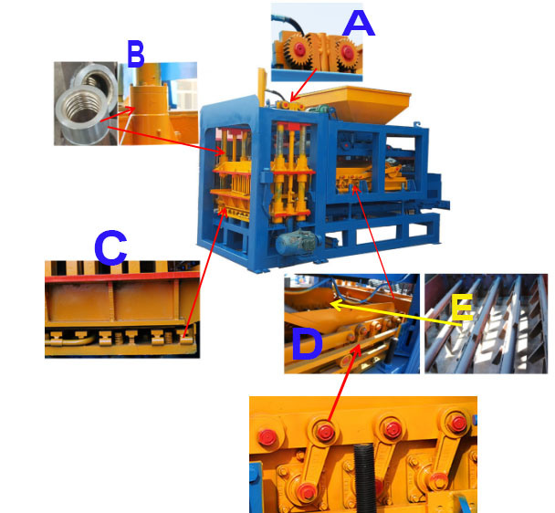 Cement Concrete Hollow Block Slab Making Machine/ Precast Roof Slab and Floor Slab Machine