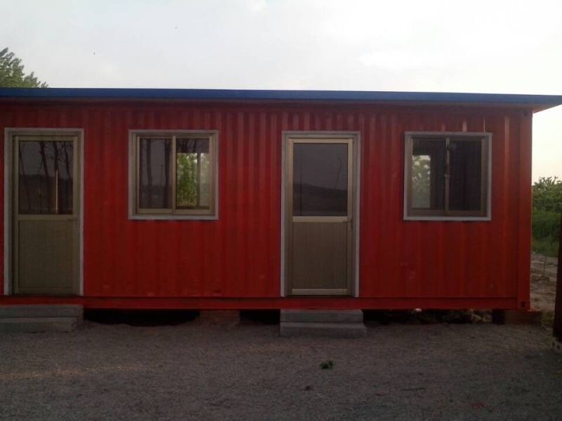 Sandwich Panel Flat Pack Prefabricated Container House for Single Apartment