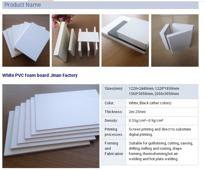 2mm PVC Free Foam Board/4X8 PVC Board/PVC Foam Board