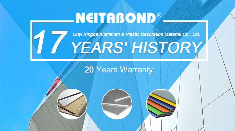 Neitabond Unbreakable Flatness 3mm ACP Sheet Price