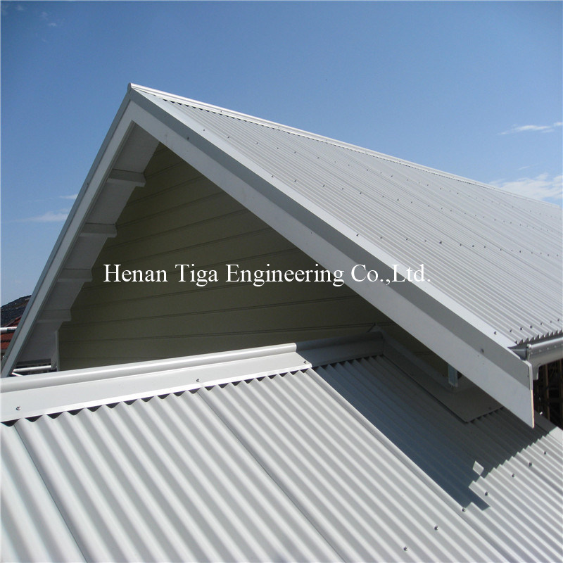 Zinc Aluminum Corrugated Galvalume Siding Facade Panels