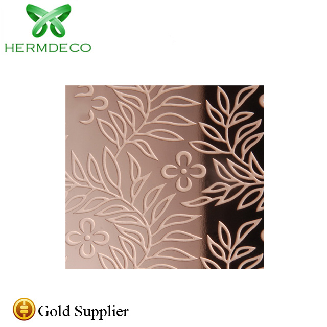 201 304 Golden Plate for Decoration Price Per Sheet with Bset Quality