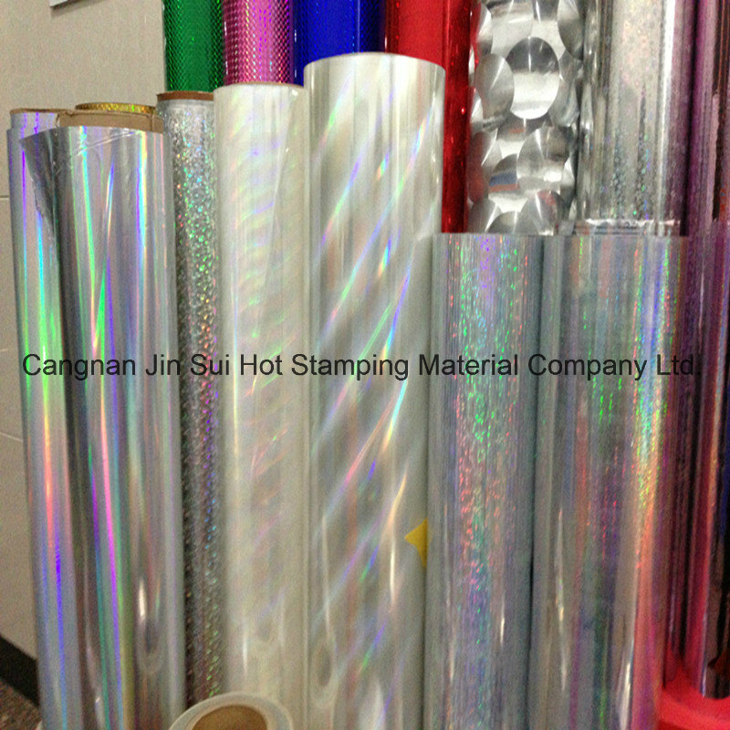 Holographic Foil Beautiful Colors Hot Stamping Foil for Printing and Packaging