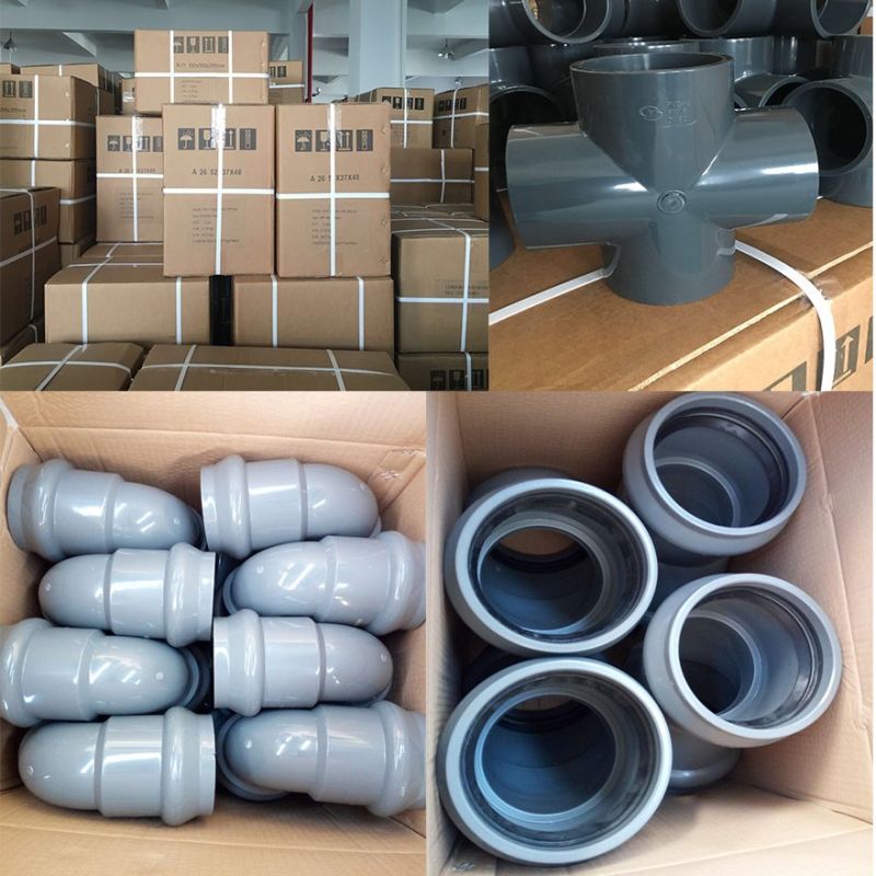 DIN Pn16 Water Supply PVC Pipe Fitting Reducing Coupling Pipe Coupling