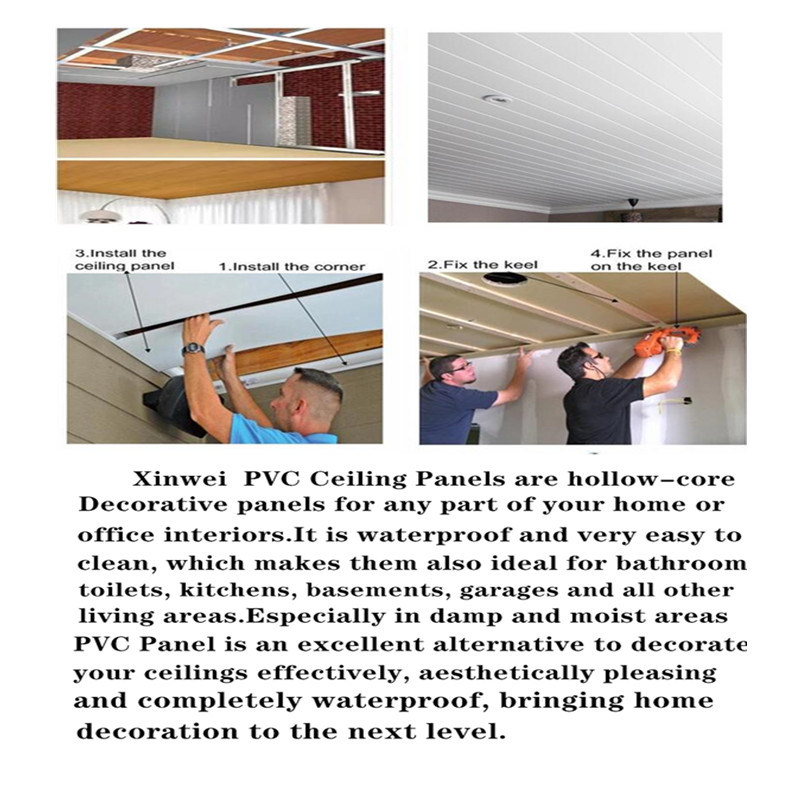 Hot Selling Washable Laminas De PVC Cladding Panels and PVC Plafond