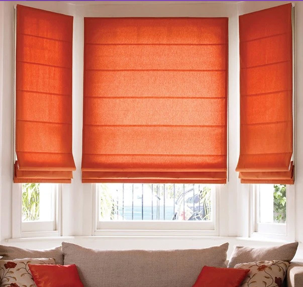 Fashion Roman Shade Decorate Window Fabric Roman Shade