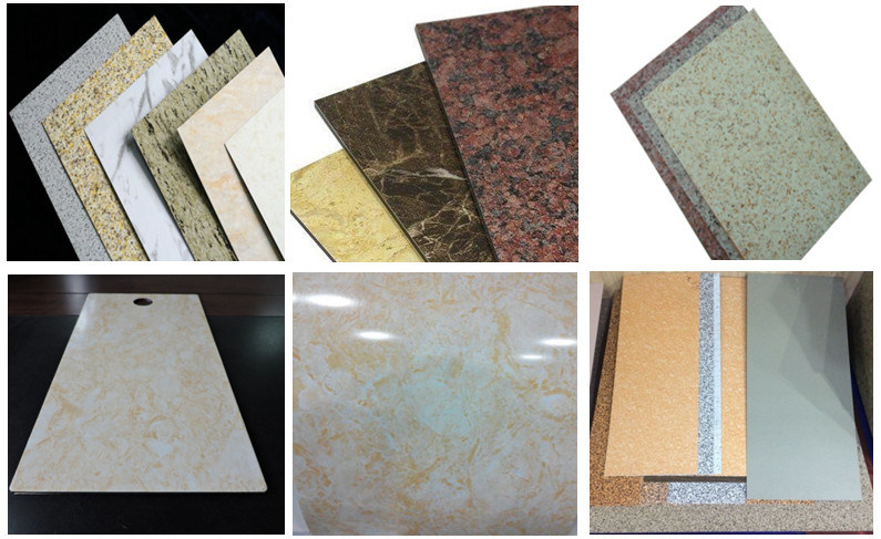 Stone Marble Coated Aluminum Composite Panel Clading