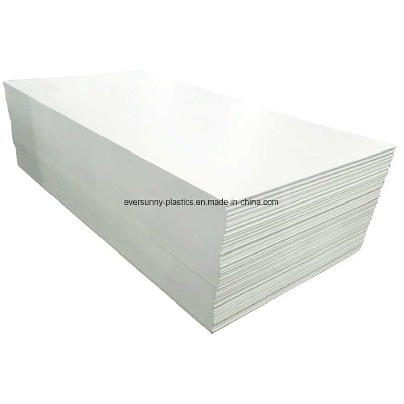 White Waterproof PVC Foam Board Fireproof PVC Sheet Pvcceluka Board