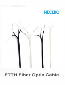 1, 2, 4 Cores Singlemode G657A1/A2 Fibre Optic Network FTTH Drop Cable G657A Fiber