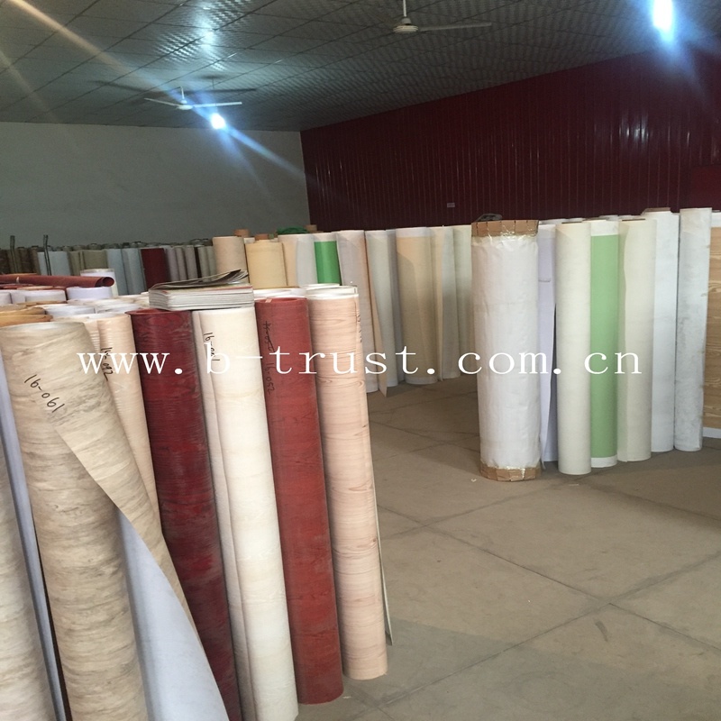 PVC Laminated Film for Hot Pressing on Wood Panel