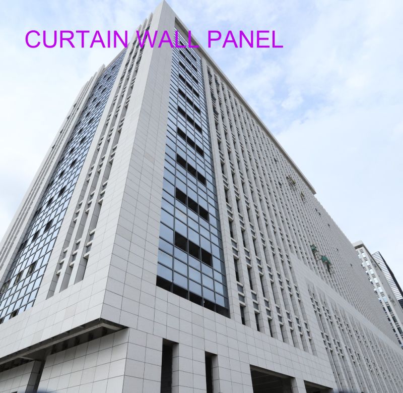 Exterior Building Facade Decoration Aluminum Cladding Panel System