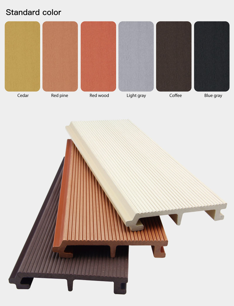 Wood Plastic Composite Wall Siding WPC Panels TH-10