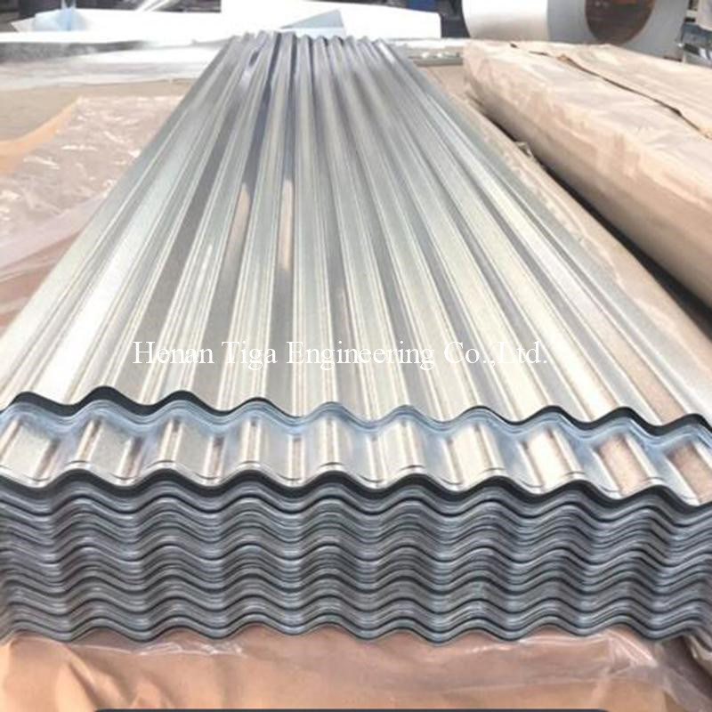Zinc Aluminum Corrugated Galvalume Roof Ceiling Fence Wall Facade Panels