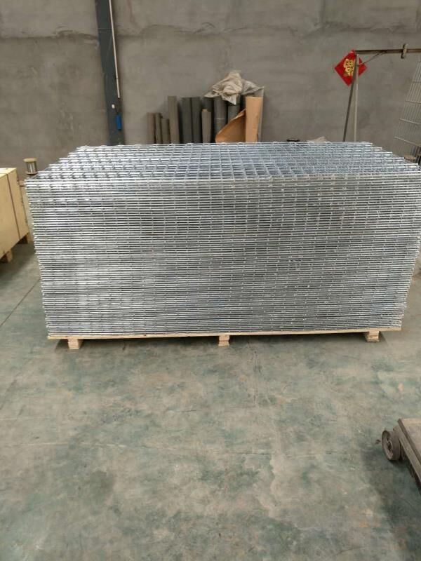 PVC Coated Flat Double Wire Fence Rigid Panel Mesh Fence