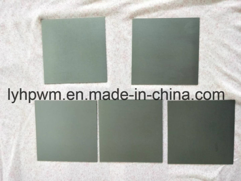 99.95% Black Molybdenum Plate Thickness 4mm Used for Heating Elements