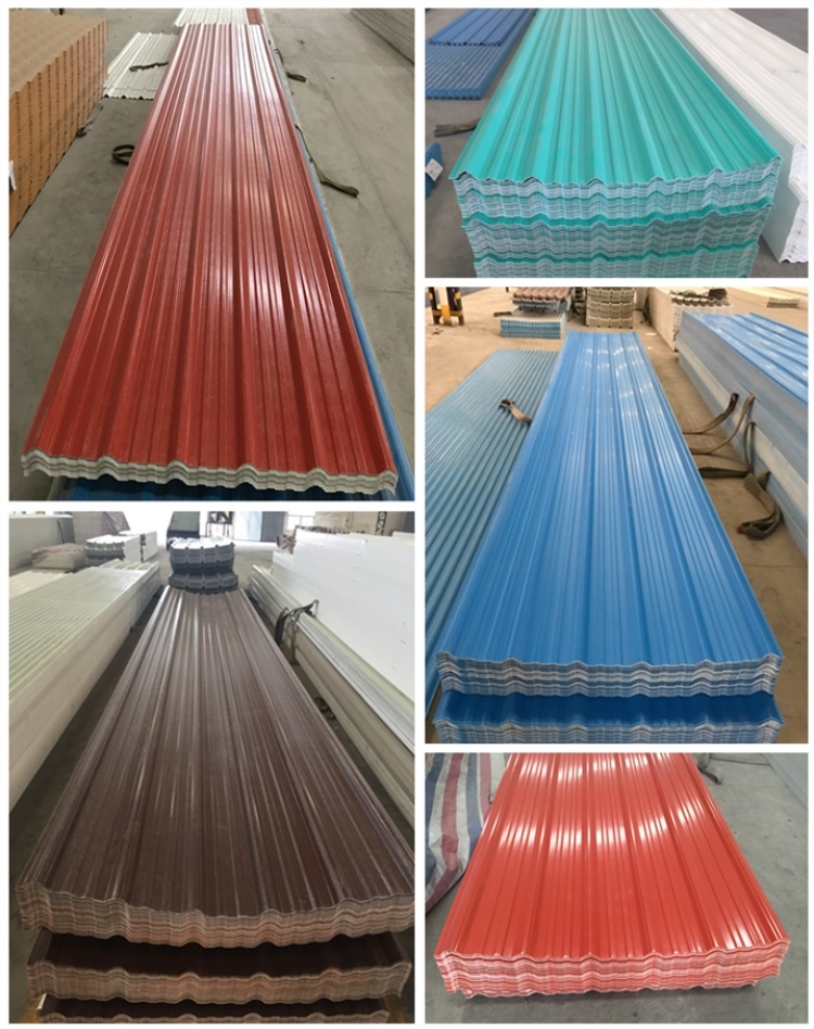 Anti-Impact PVC Coated Roofing Sheet for Green House