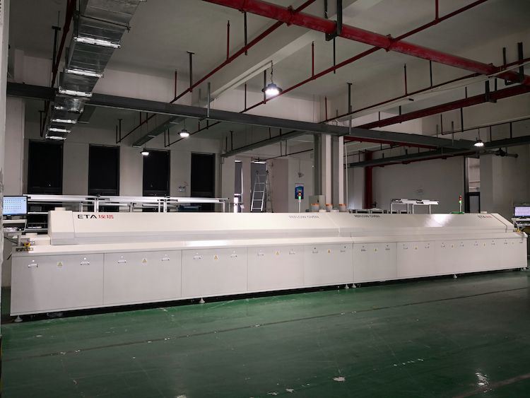 Hot Air Small Size Reflow Soldering Oven for PCB Assembly Line