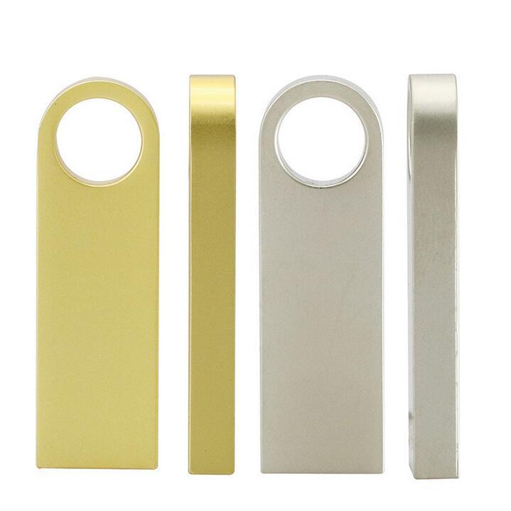 New Silver Golden Dtse9 USB 2.0 Flash Drive U Disk