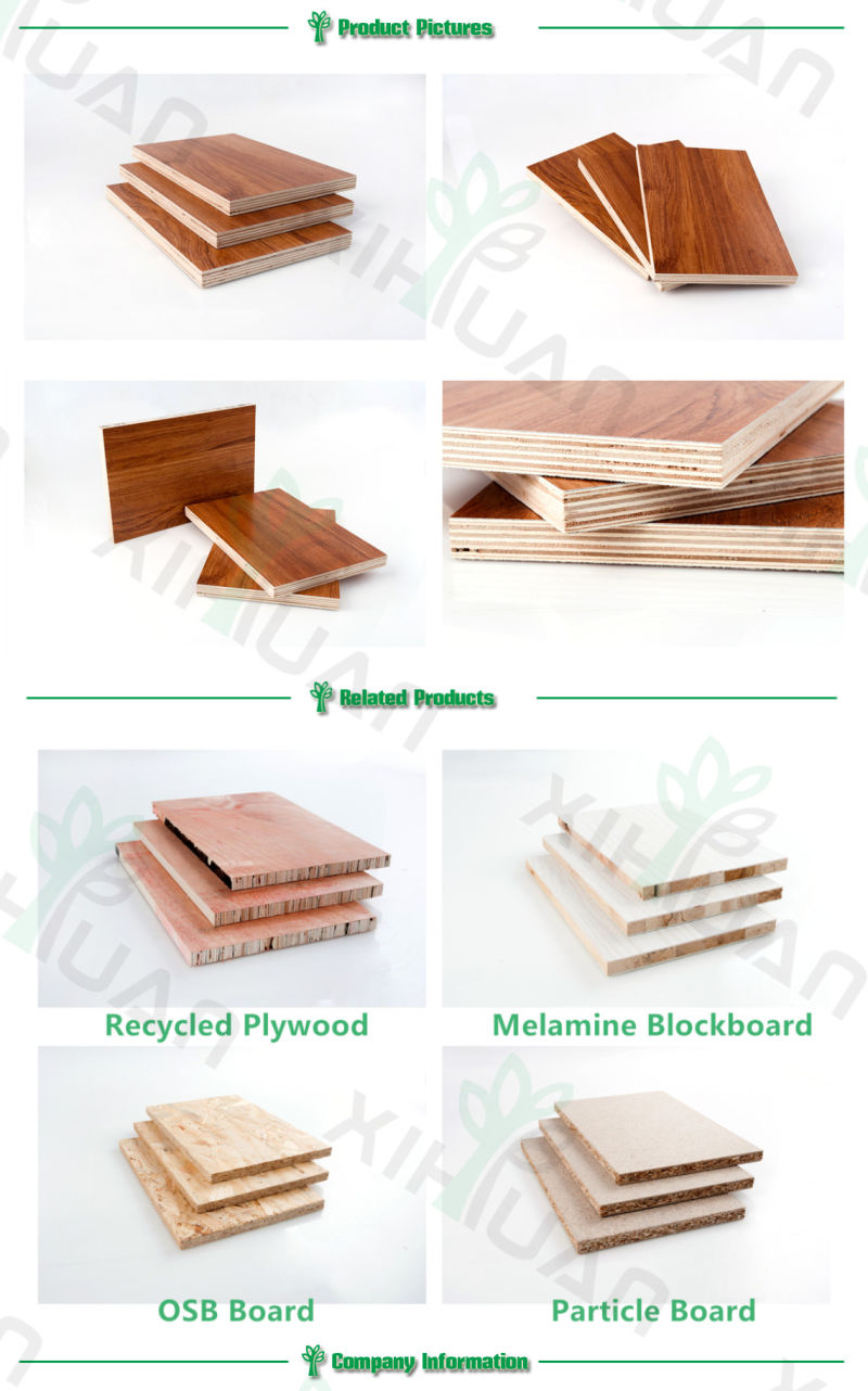 Birch Core Melamine Plywood with Poplar Core