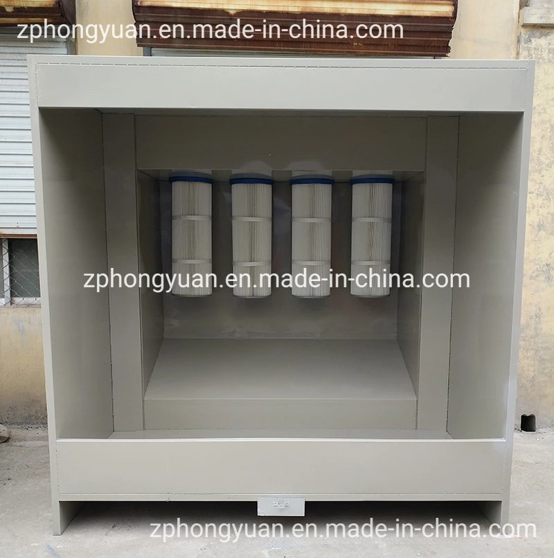 Powder Coating Spray Booth with Powder Baking Oven