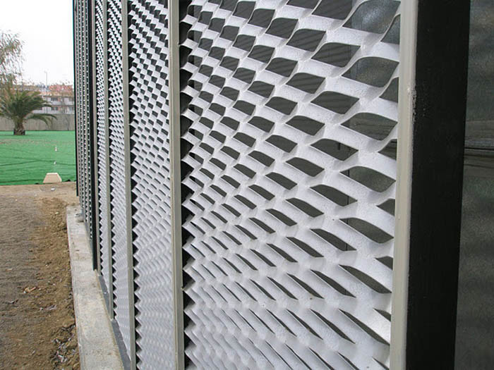 Cladding to Exterior Walls Decorative Aluminum Expanded Metal Mesh for Sale