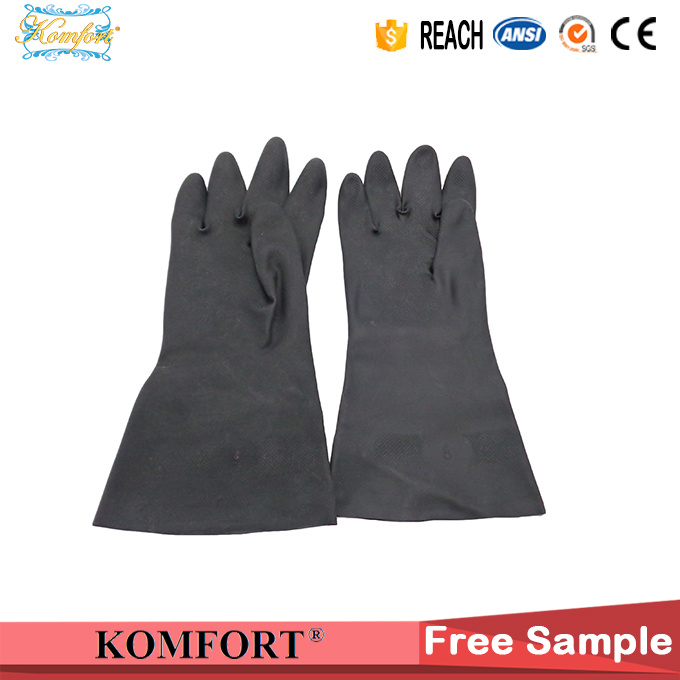 Industry Safety Hand Gloves Labor Work Latex Rubber Gloves (JMC-321S)