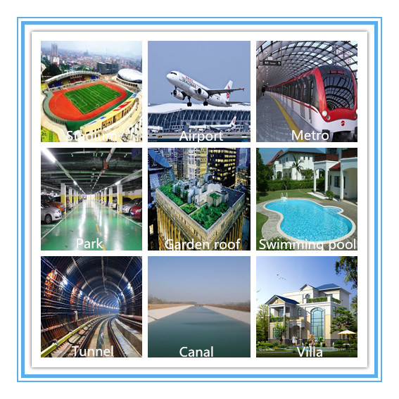 Dimensions Stability EPDM Waterproof Sheet with Ce Certificate