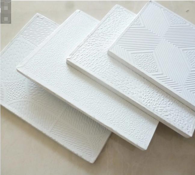 Hot Selling Golden PVC Building Material Gypsum Board Ceiling
