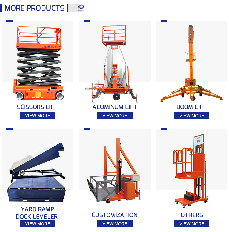 8~20m Towable Boom Lift Qiyun Lift From China