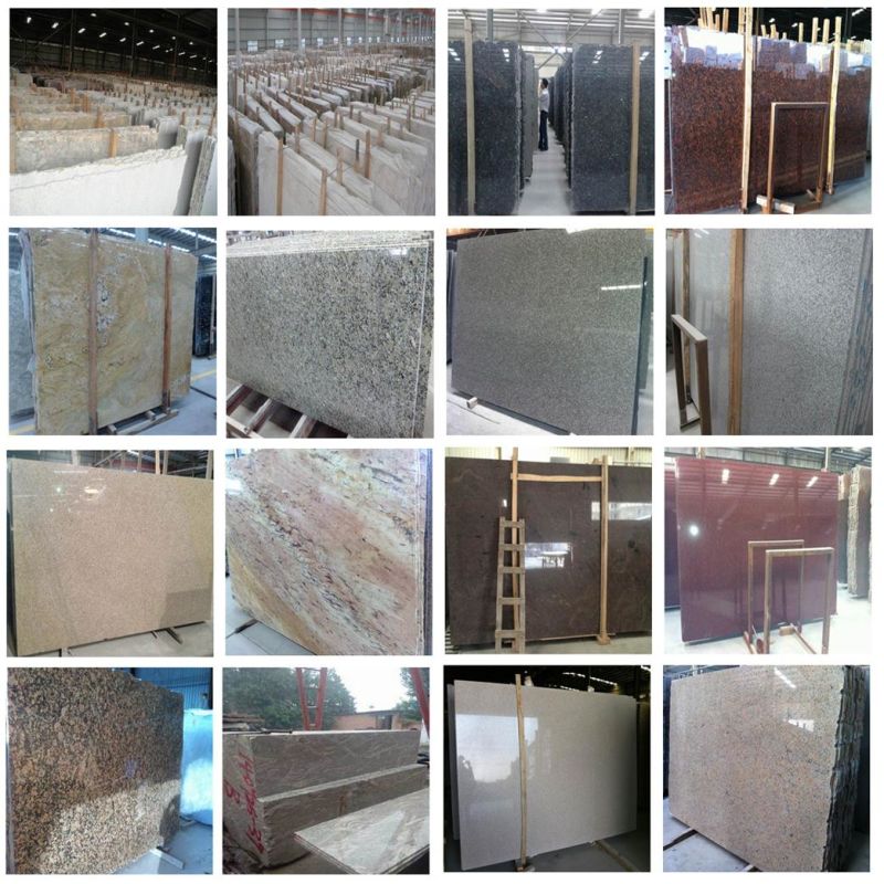 Chinese Columbus Golden Granite Slab for Countertop