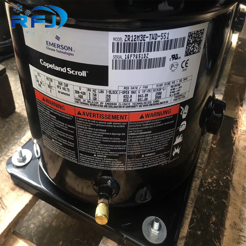 10HP Refrigeration Compressor Emerson Scroll Compressor Zr12m3e-Twd-551