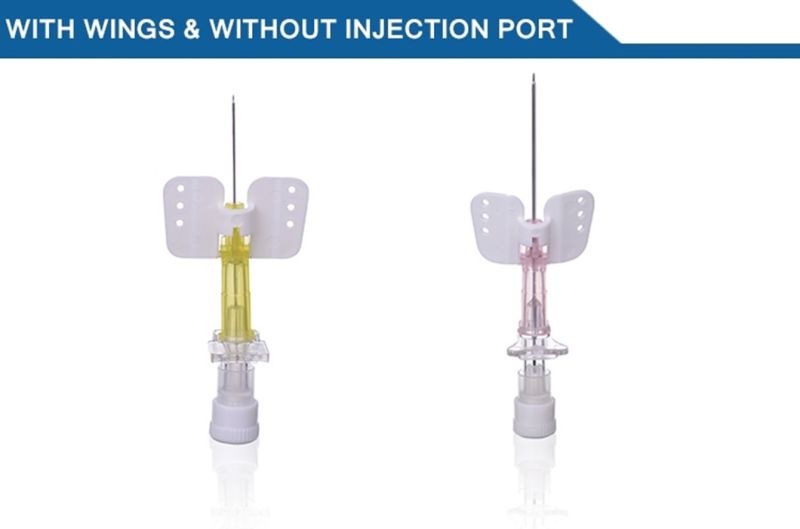 Different Types of Sterile Single Use Transparent IV Cannula Catheter Pen-Type